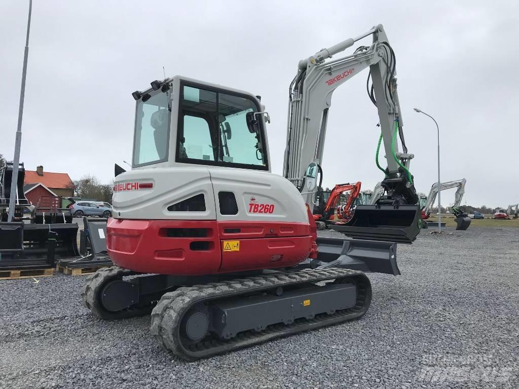 Takeuchi TB260 Мини екскаватори < 7 т