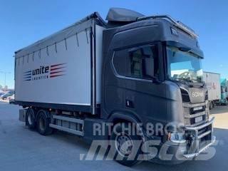 Scania R580 Flisbil Камиони за дървени стърготини
