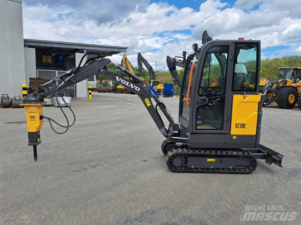 Volk EC 18 E Мини екскаватори < 7 т