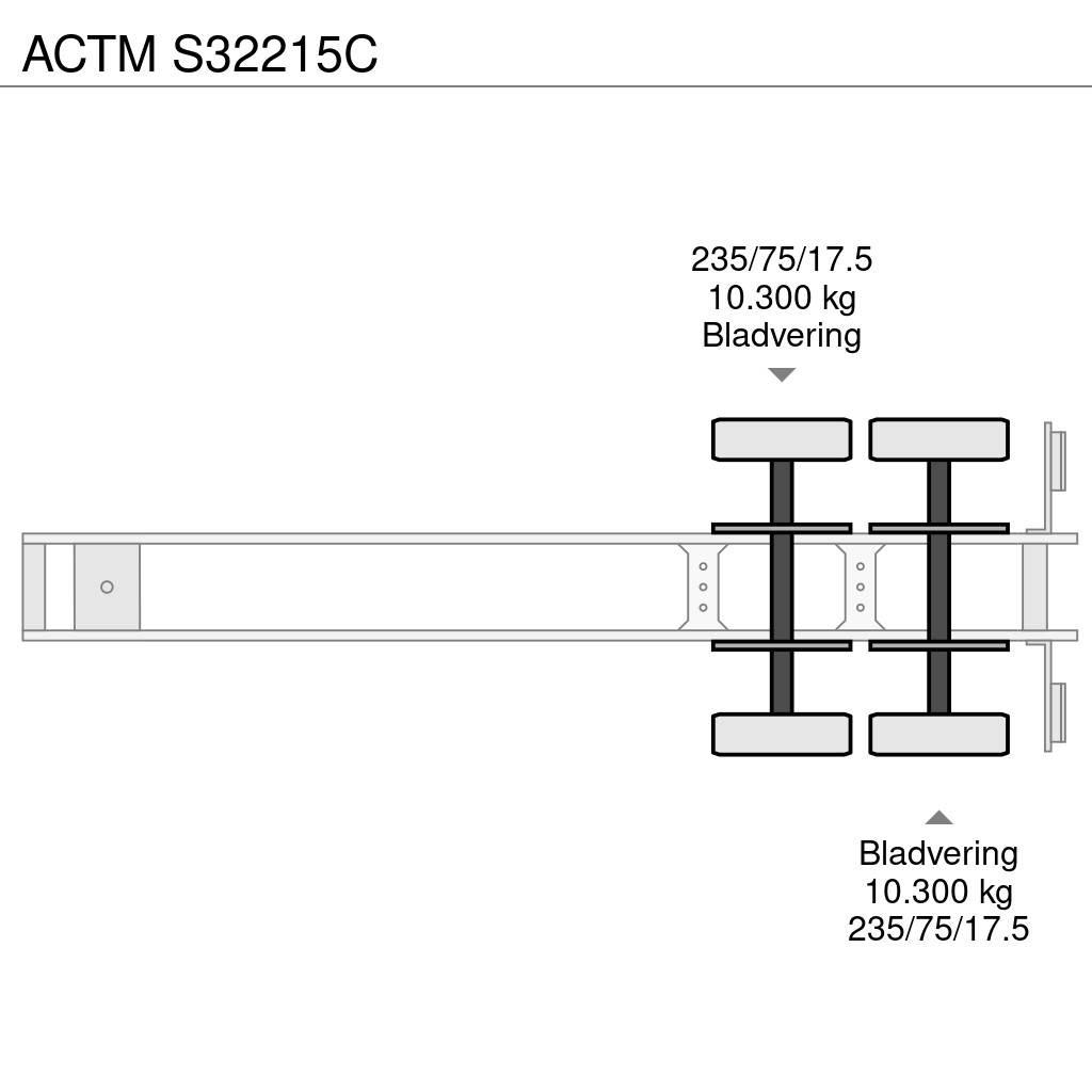 Actm S32215C Нискотоварни полуремаркета
