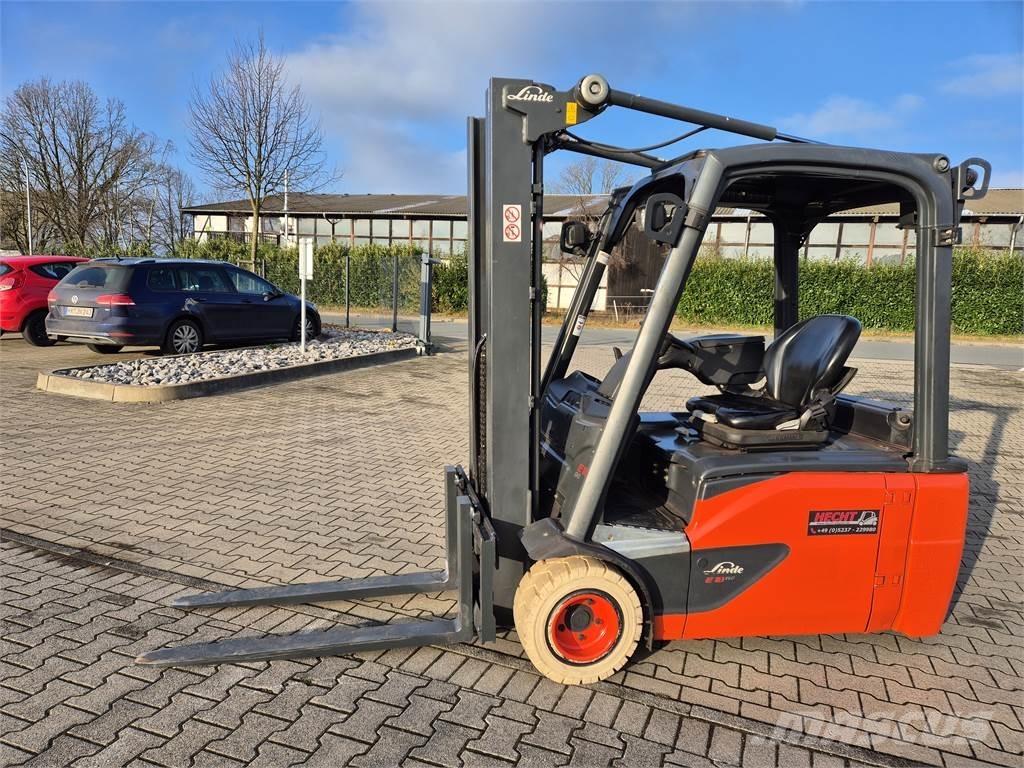 Linde E18L-02 Електрически вилични кари-повдигачи
