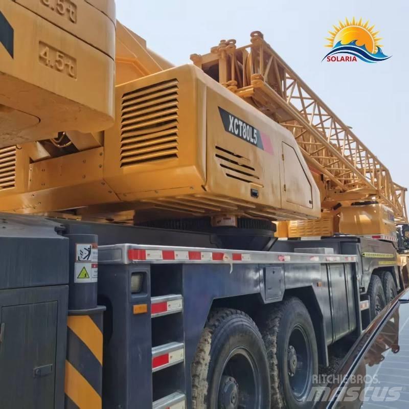 XCMG xct80l5 Всъдеходни кранове