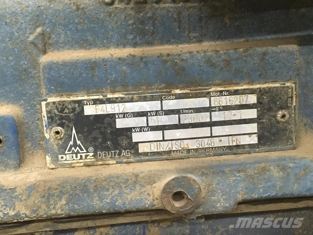 Deutz F4L912 USED Строителство - Други