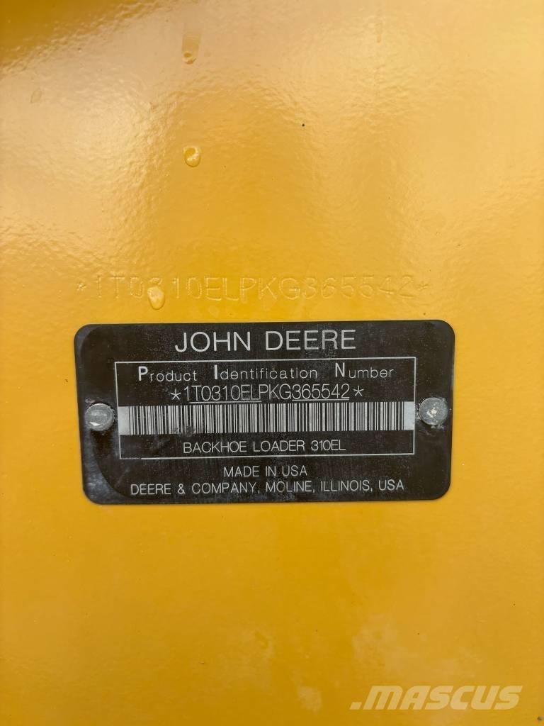 John Deere 310L EP Товарач със заден ексватор