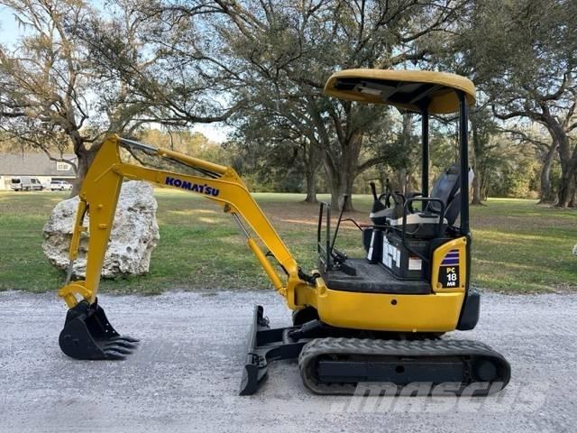 Komatsu PC18MR-2 Мини екскаватори < 7 т