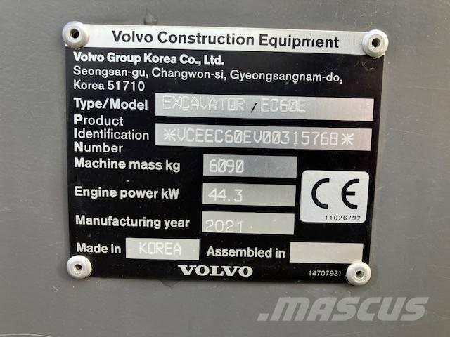 Volvo EC 60 E Верижен екскаватор