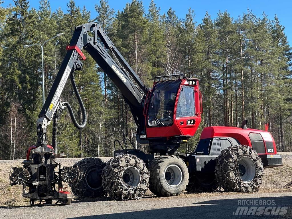 Komatsu 931 Харвестери