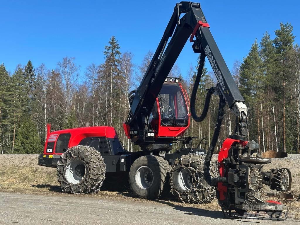 Komatsu 931 Харвестери