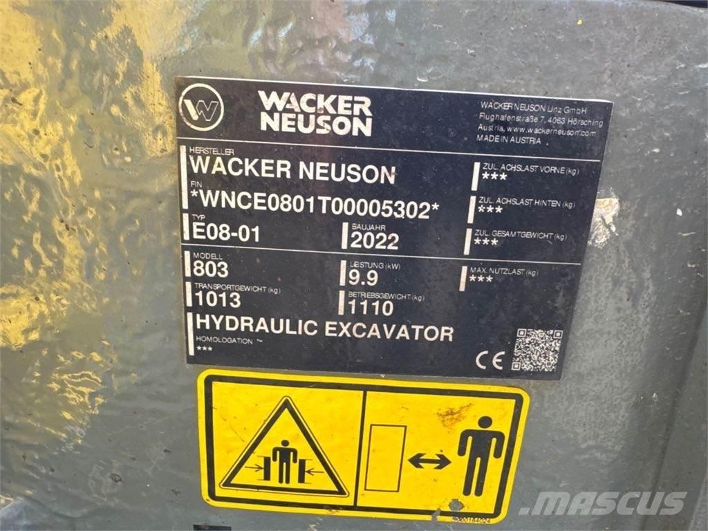 Wacker Neuson 803 Верижен екскаватор