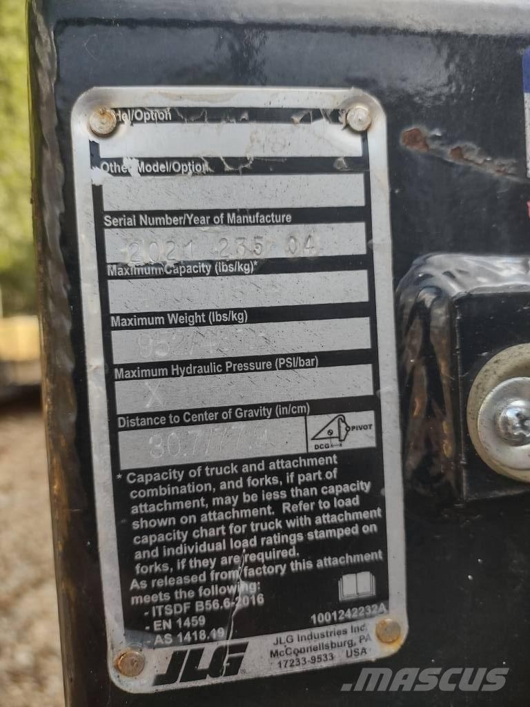 JLG X 13 JP Други компоненти