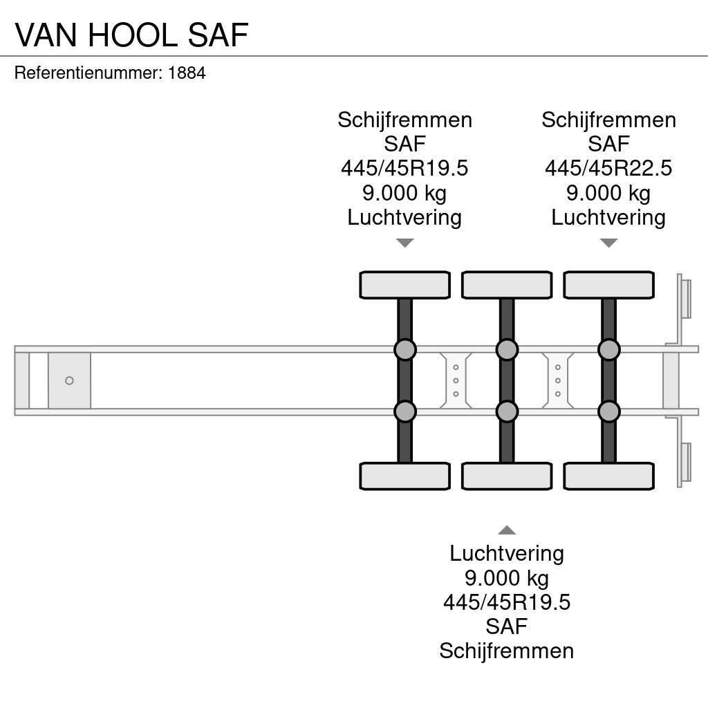Van Hool SAF Брезентови полуремаркета
