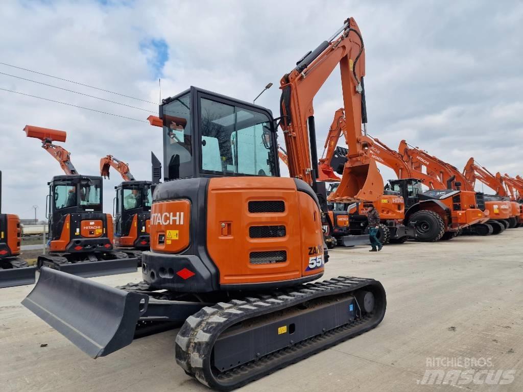 Hitachi ZX55U-6 Мини екскаватори < 7 т