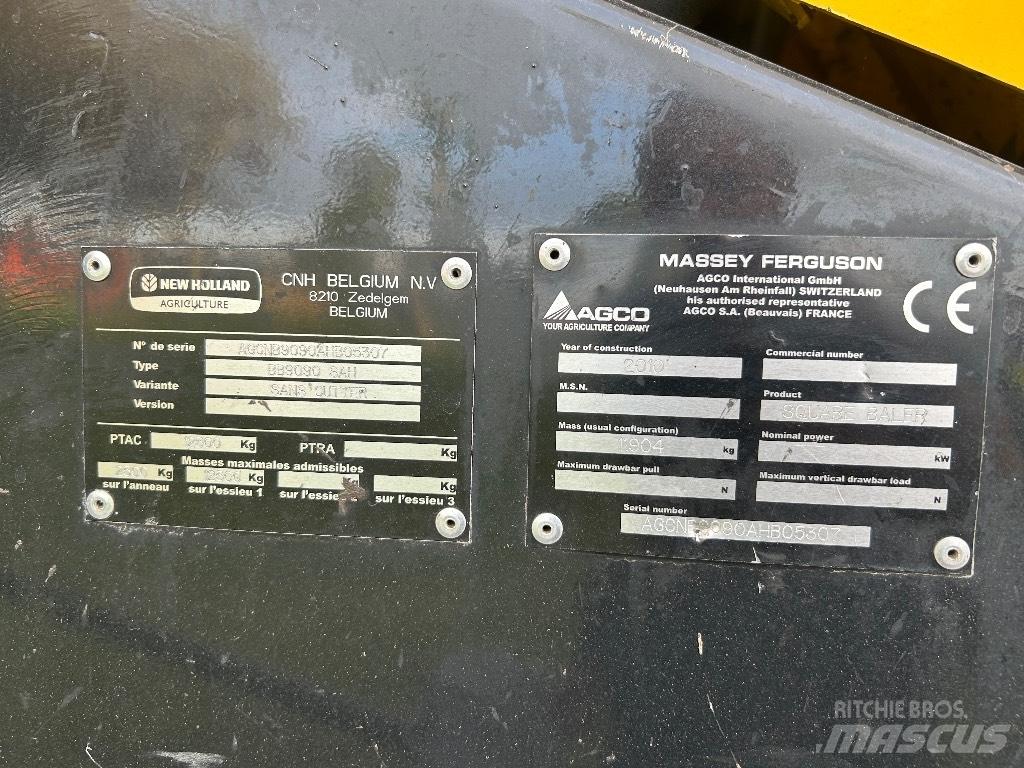 New Holland BB 9090 Балопреси квадратни
