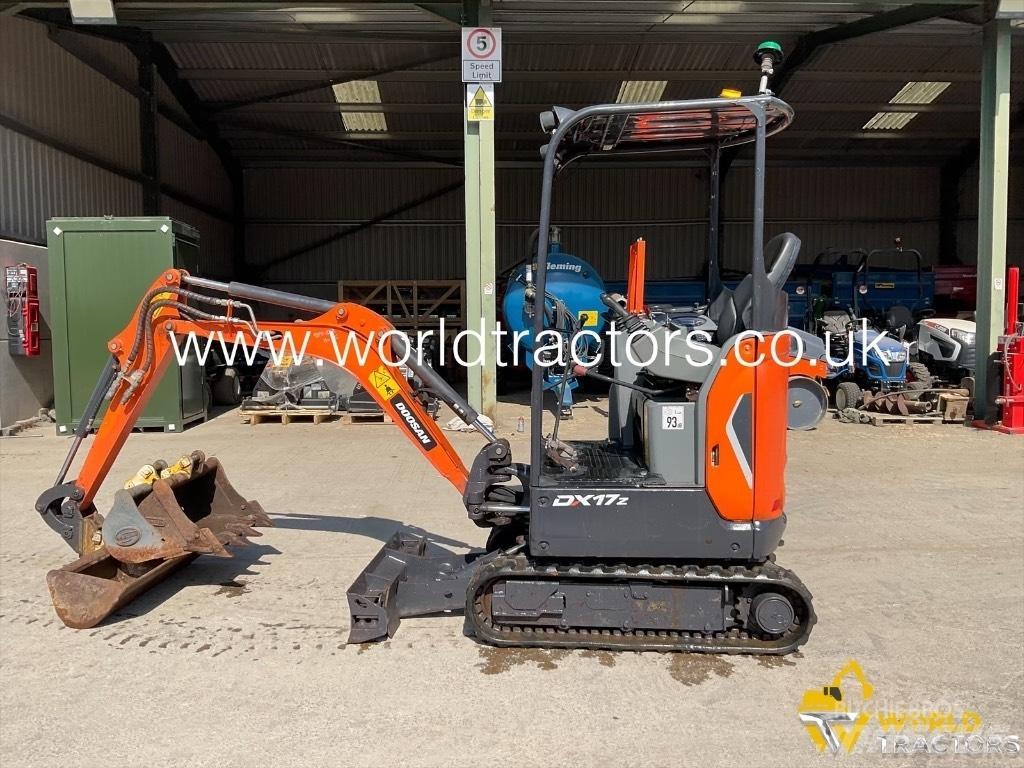 Doosan DX 17 Мини екскаватори < 7 т