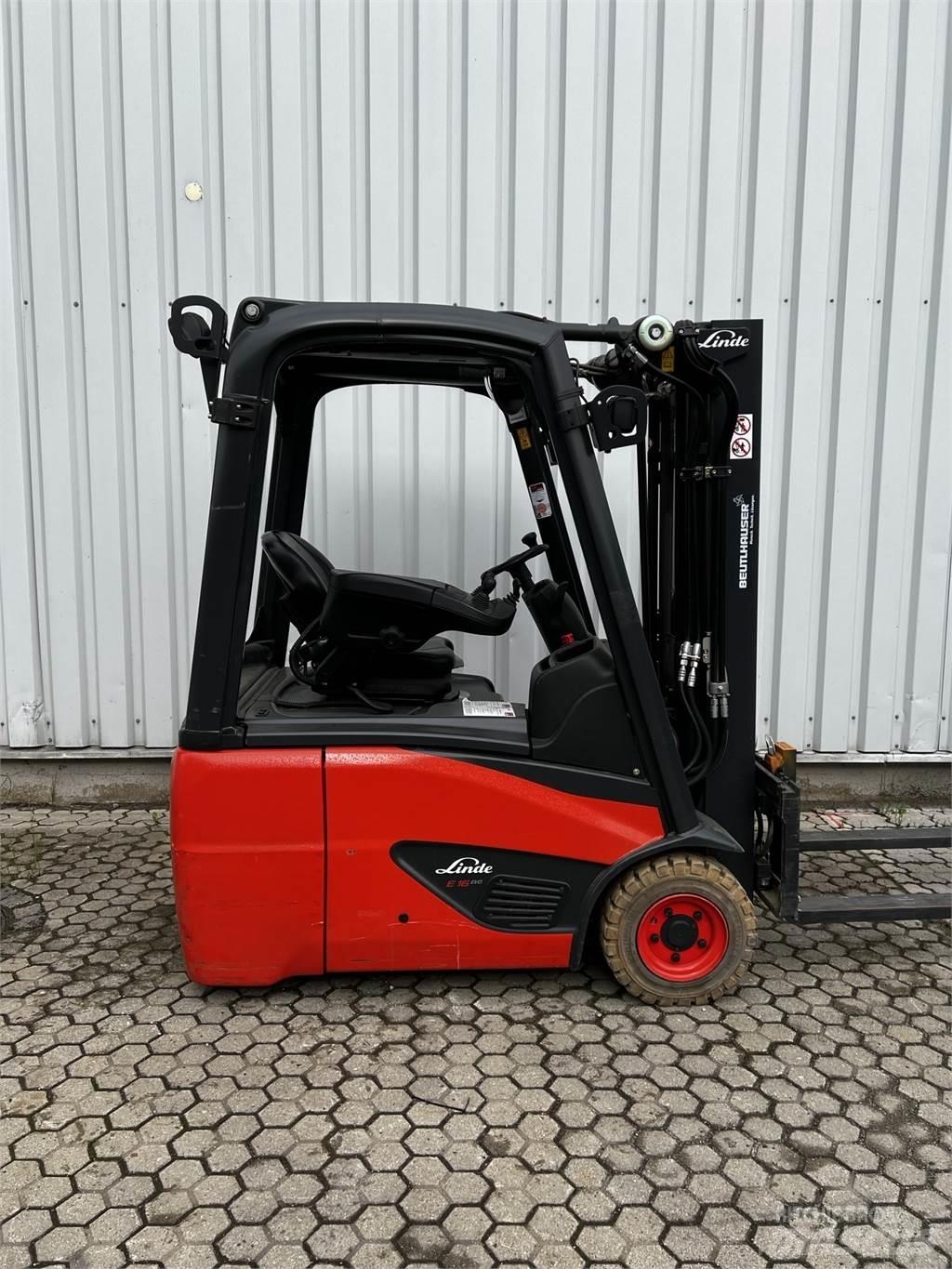 Linde E16C Електрически вилични кари-повдигачи