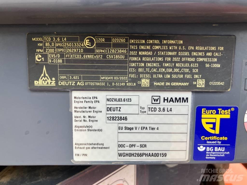 Hamm H12i Уплътнители за почва
