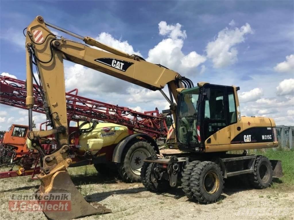CAT m 315c Колесни екскаватори