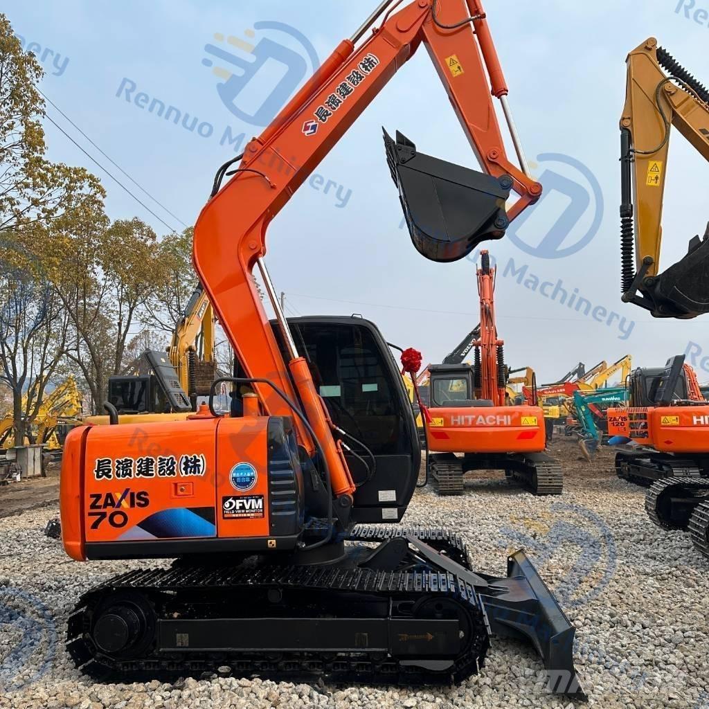 Hitachi ZX70 Мини екскаватори < 7 т