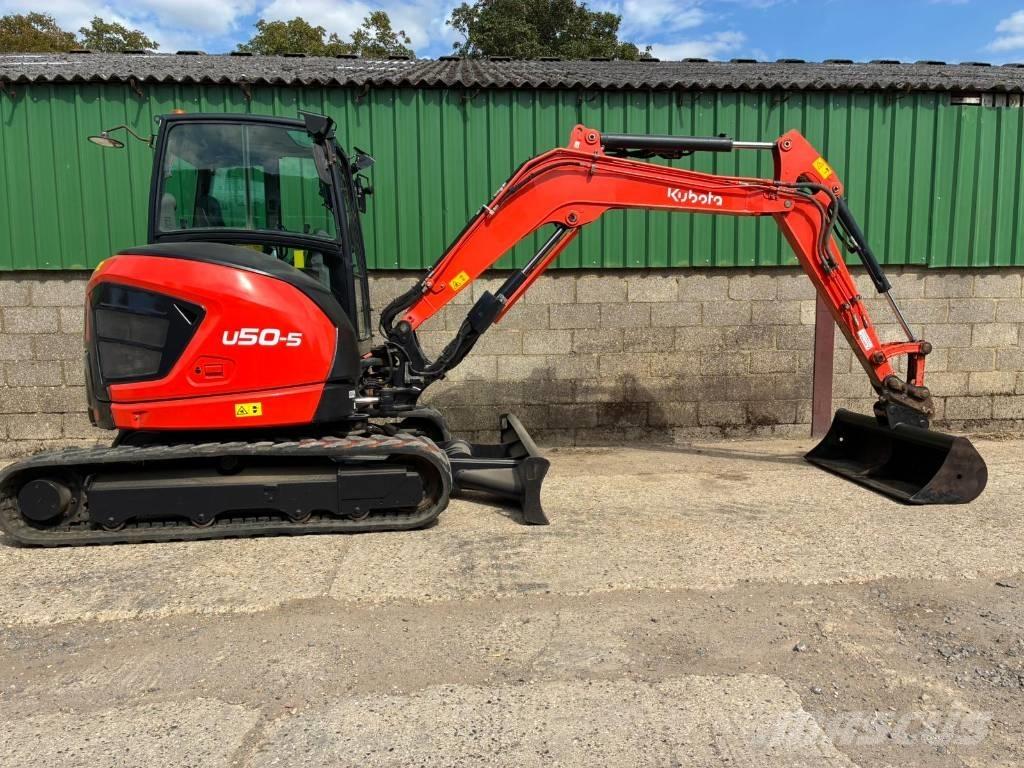 Kubota U 50-5 Мини екскаватори < 7 т