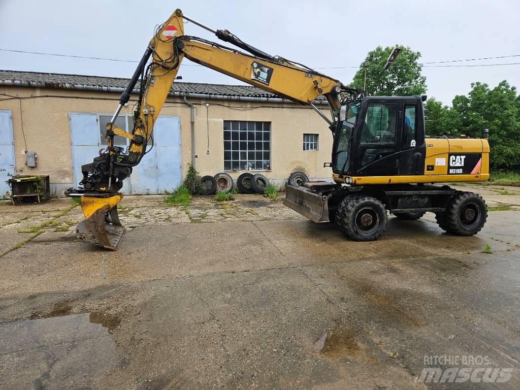 CAT M 316 D Колесни екскаватори