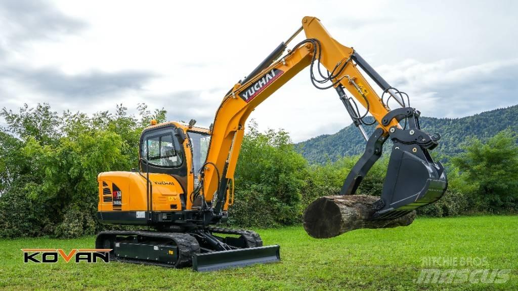 Yuchai YC60 PREMIUM Мини екскаватори < 7 т