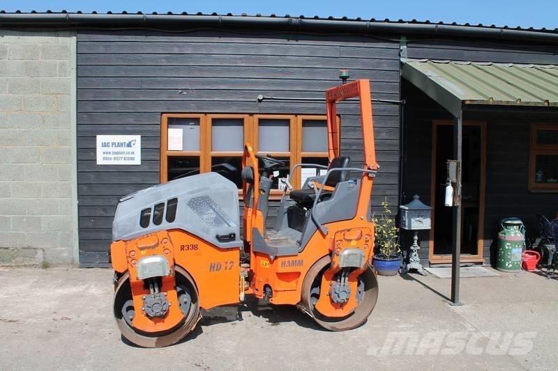 Hamm HD 12 Двойни барабанни ролки

