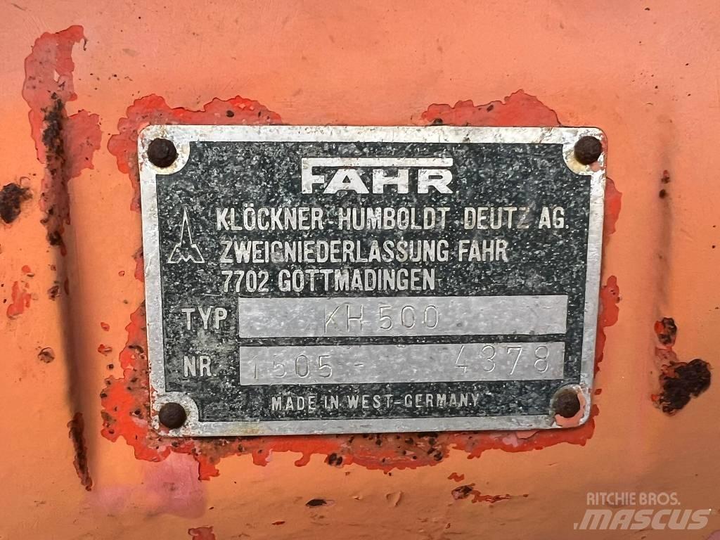 Deutz-Fahr KH 500 DN Гребла и сенообръщачки