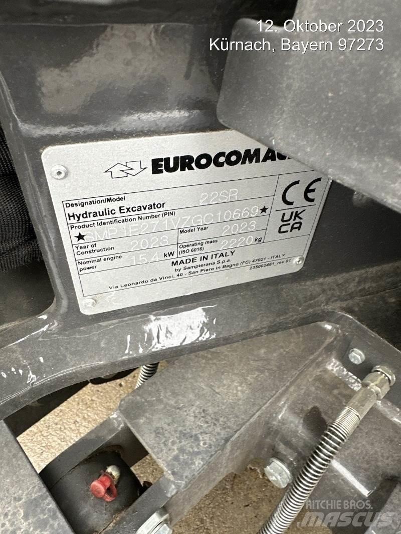 Eurocomach 22SR Мини екскаватори < 7 т