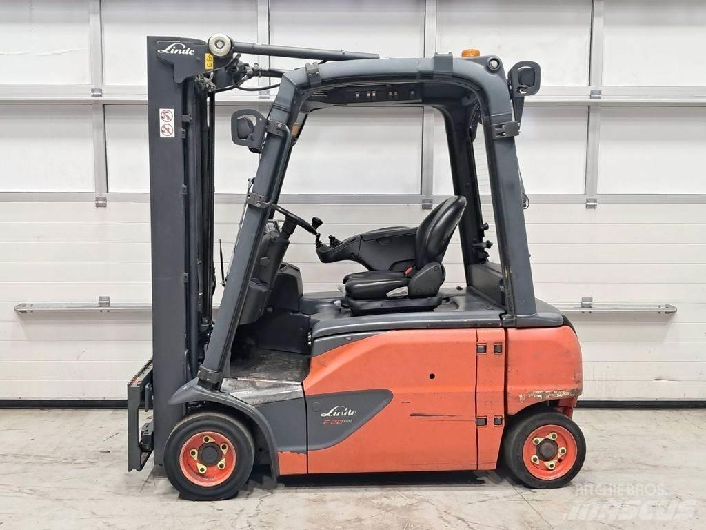 Linde E20PL-02 Електрически вилични кари-повдигачи
