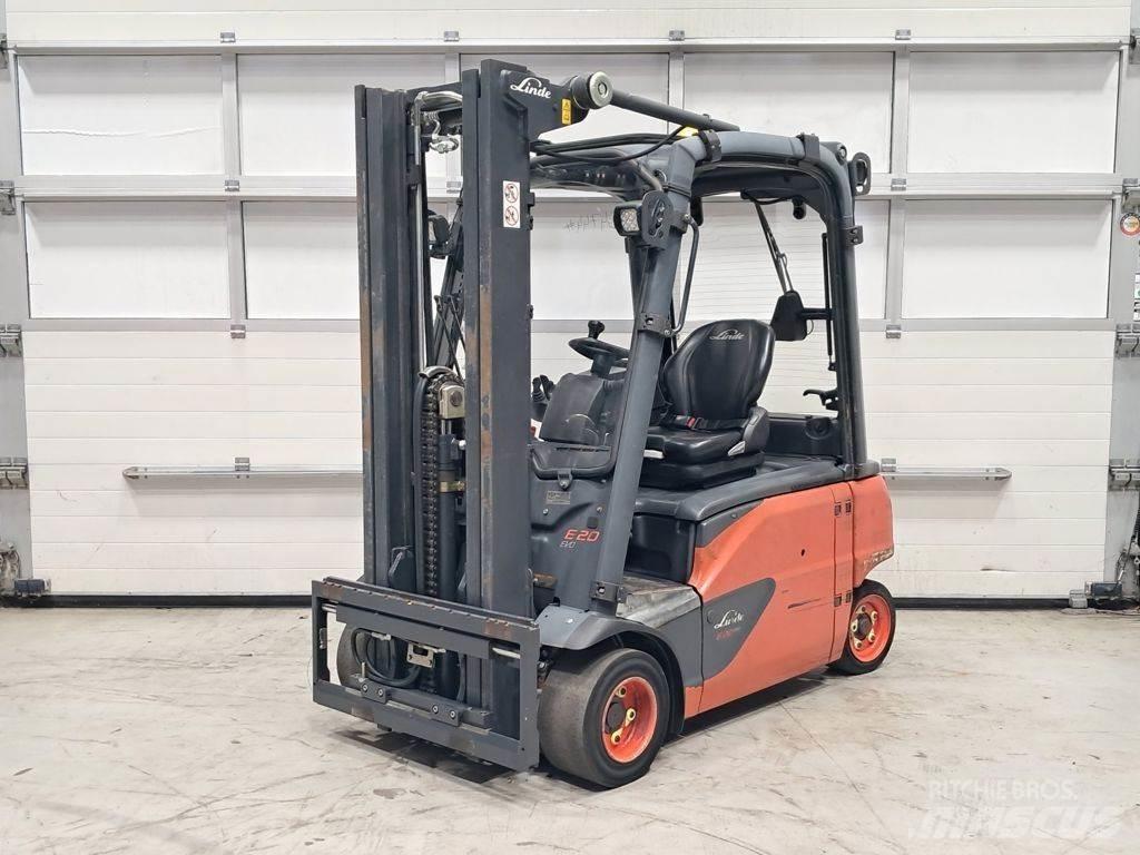 Linde E20PL-02 Електрически вилични кари-повдигачи