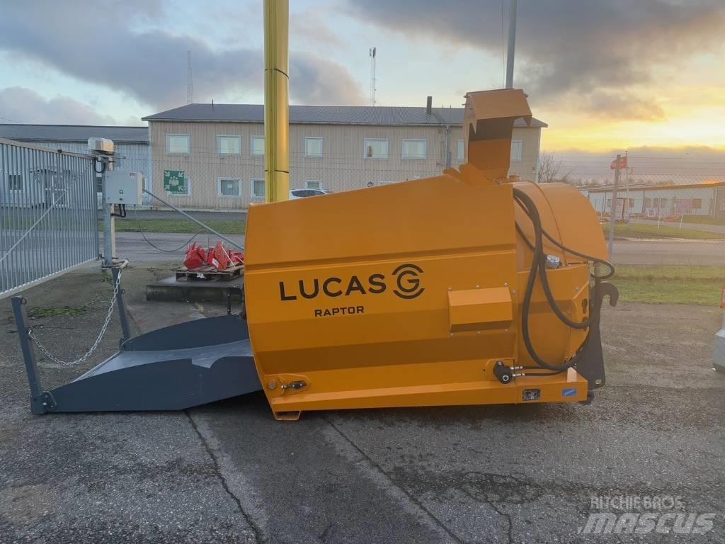 Lucas Raptor Резачки за бали, резачки и машини за отмотаване на бали