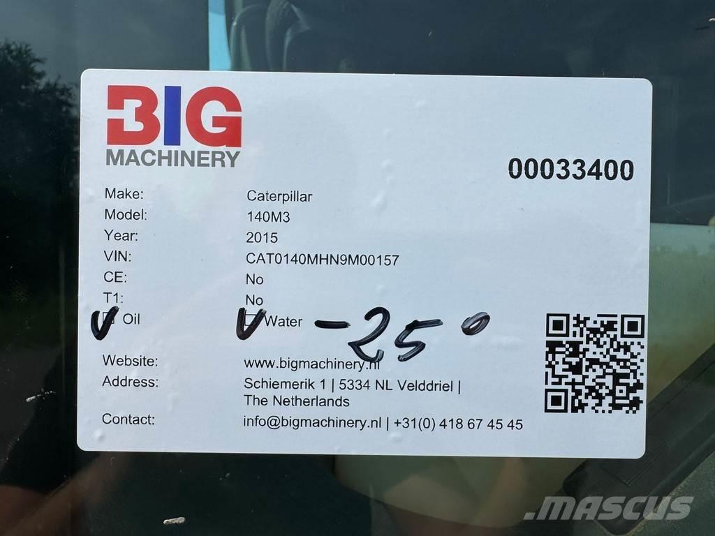 CAT 140M3 Грейдери