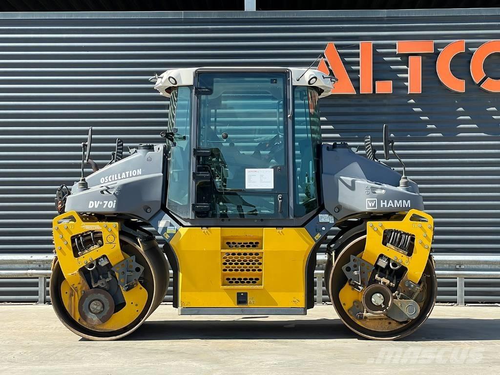 Hamm DV+ 70I VO-S Двойни барабанни ролки
