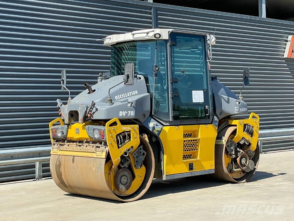 Hamm DV+ 70I VO-S Двойни барабанни ролки
