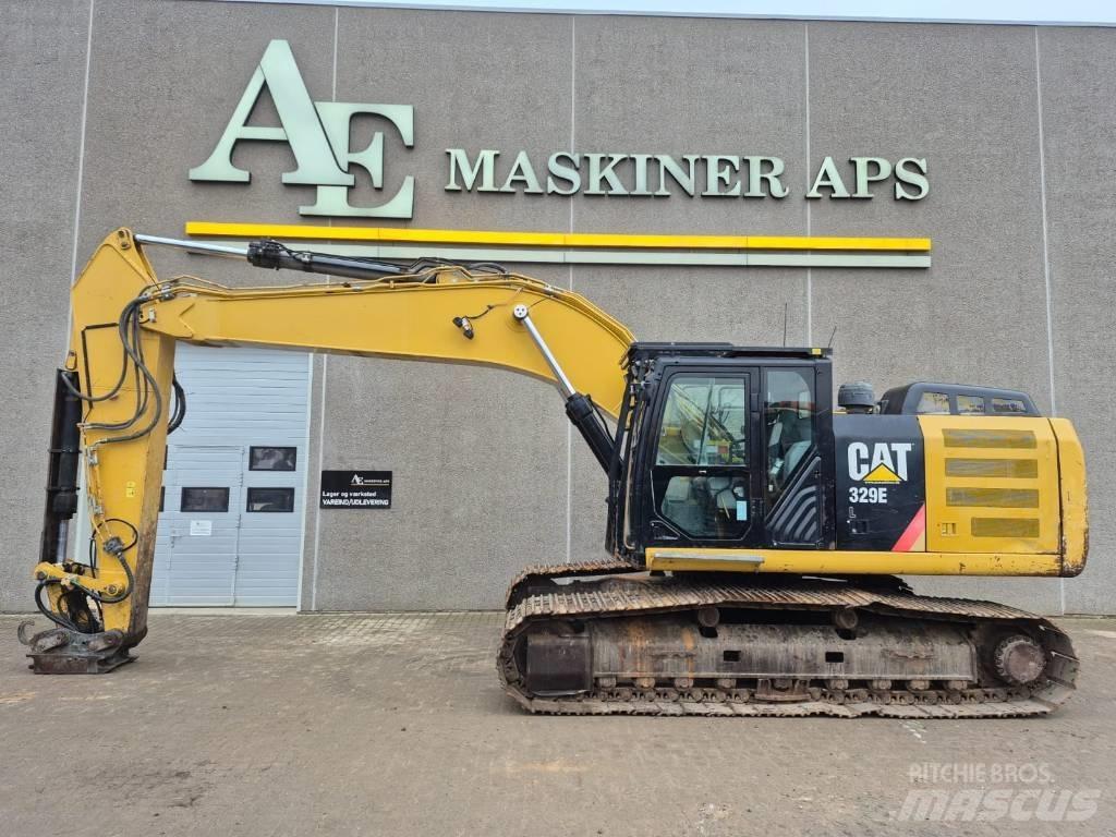 CAT 329E Верижен екскаватор