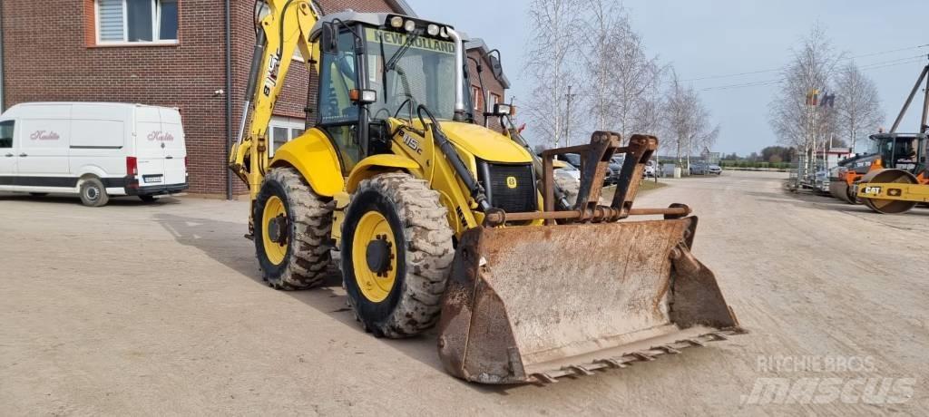 New Holland B 115 C Товарач със заден ексватор
