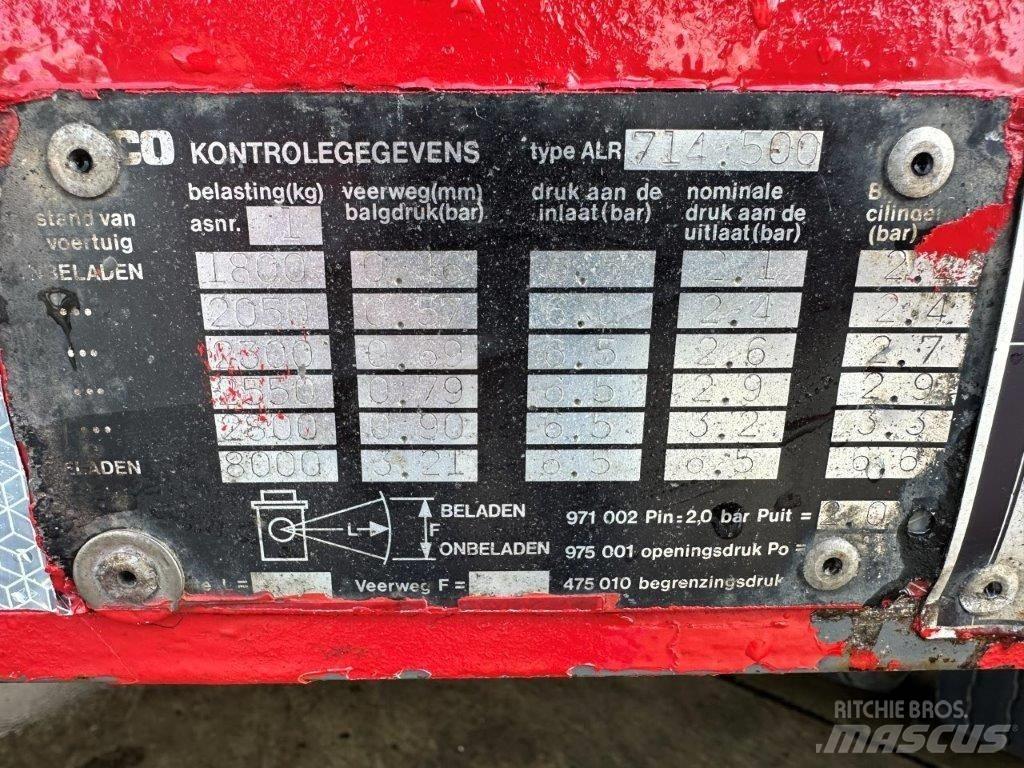 Jumbo MV 160 L Плоскоподови / Бордови полуремаркета
