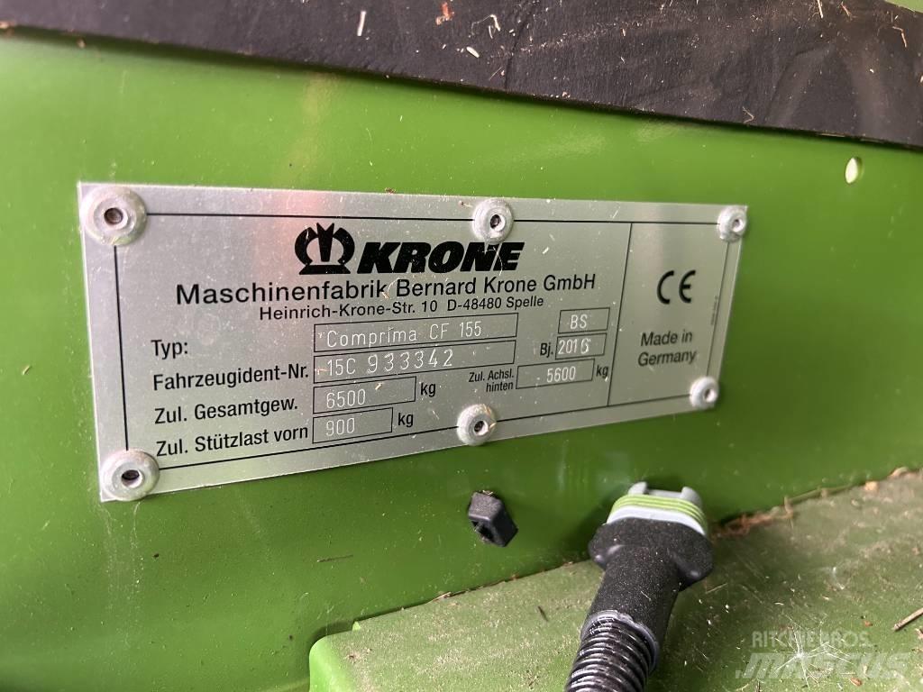 Krone CF155XC Сламопреси за кръгли бали
