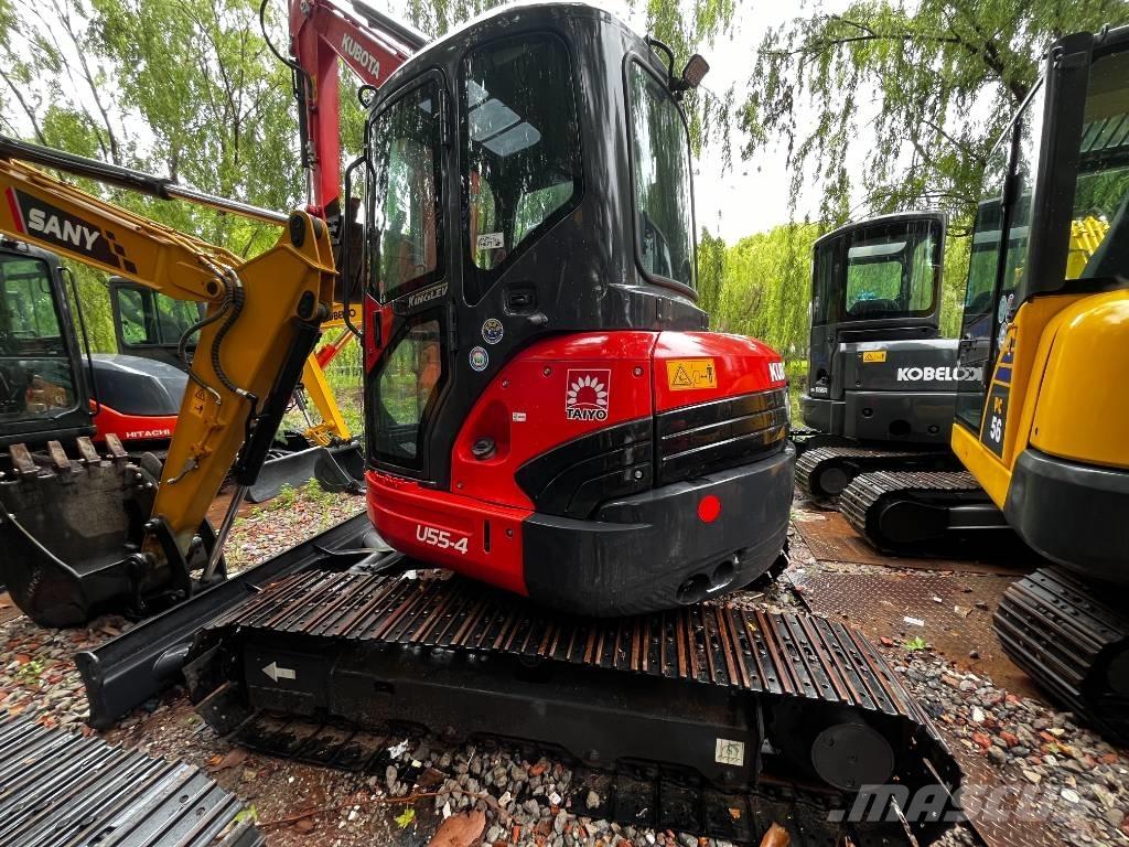 Kubota U 55-4 Мини екскаватори < 7 т