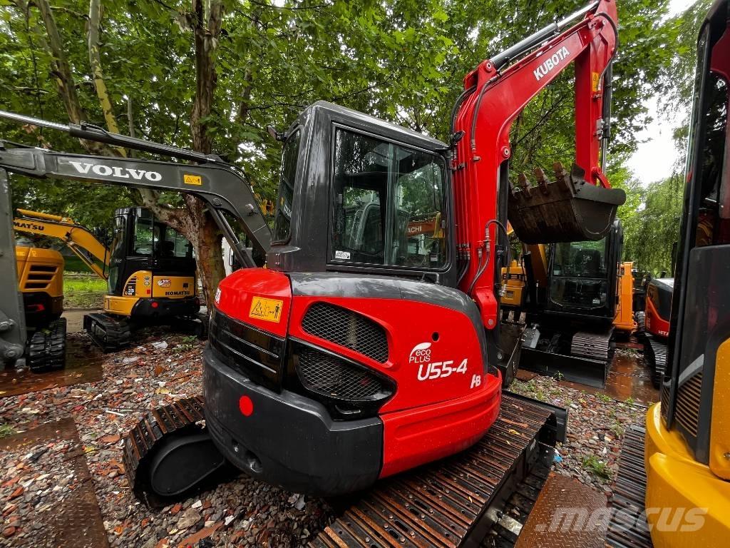 Kubota U 55-4 Мини екскаватори < 7 т