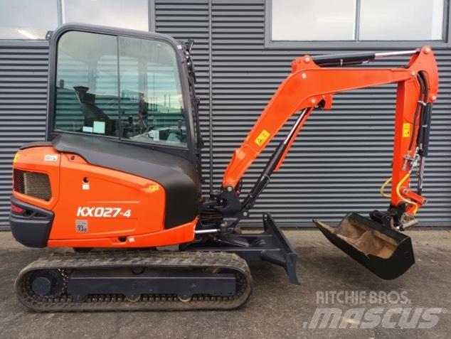 Kubota kx027-4 Мини екскаватори < 7 т