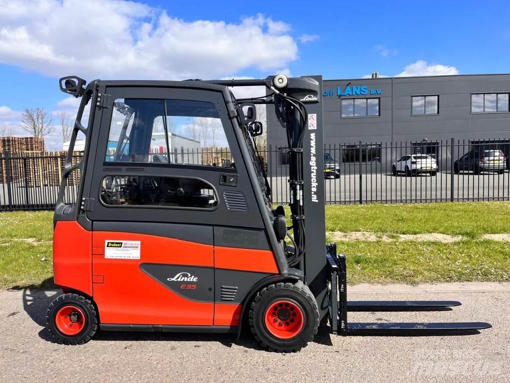 Linde E35HL-01 Електрически вилични кари-повдигачи