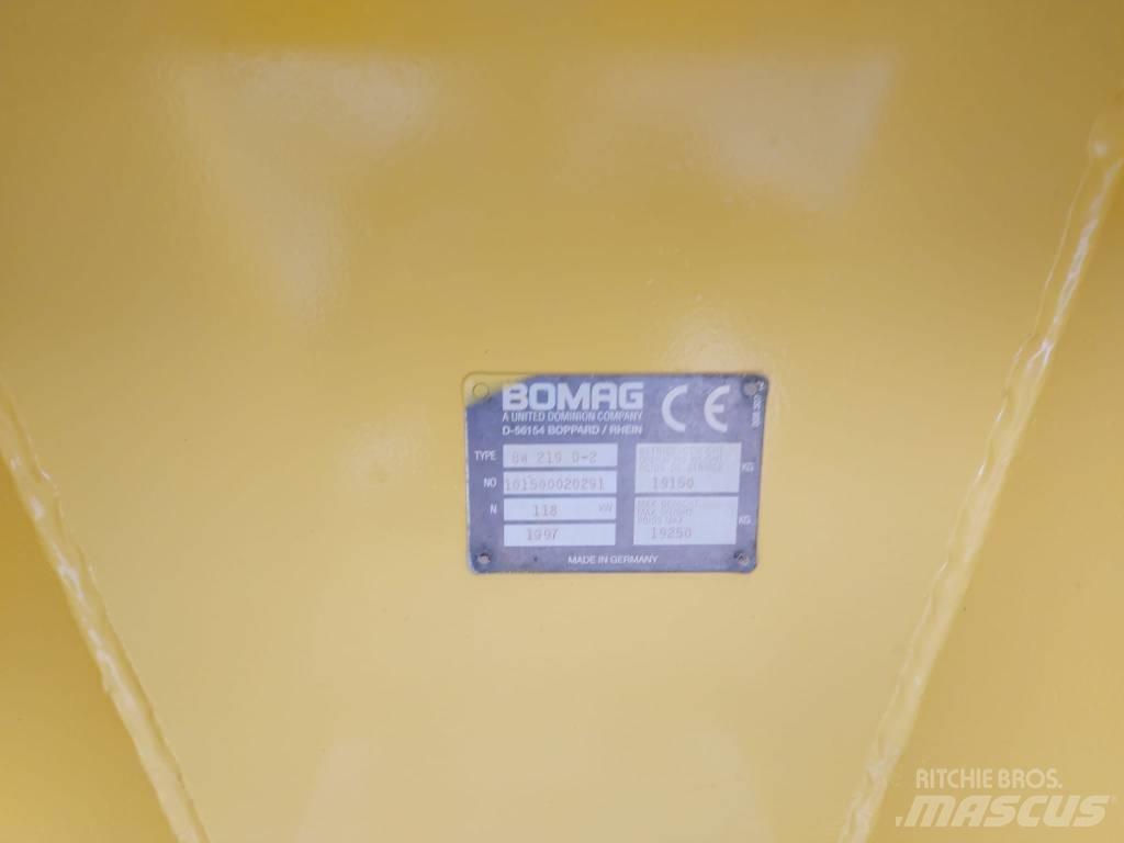 Bomag BW 219 D-2 Еднобарабанни ролки
