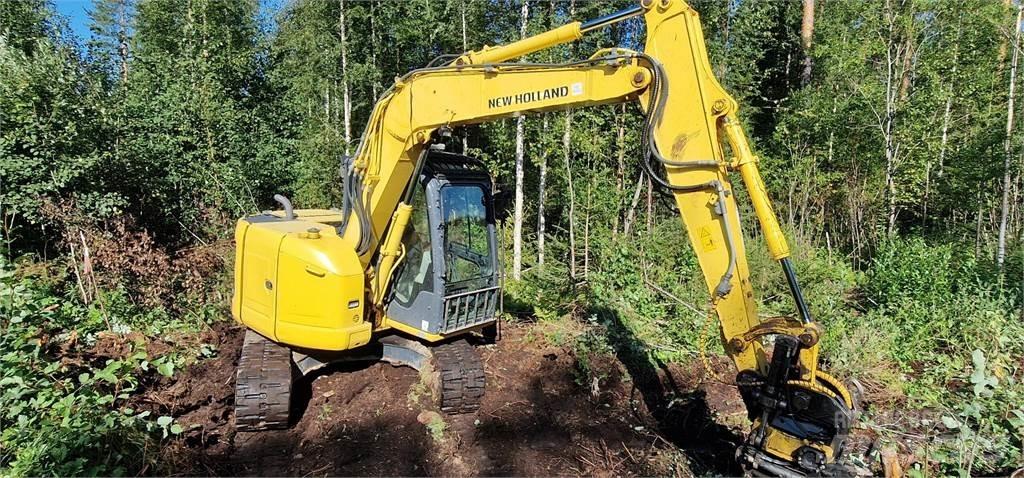 New Holland E75CSR Верижен екскаватор