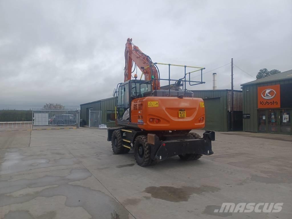 Hitachi 140W Колесни екскаватори