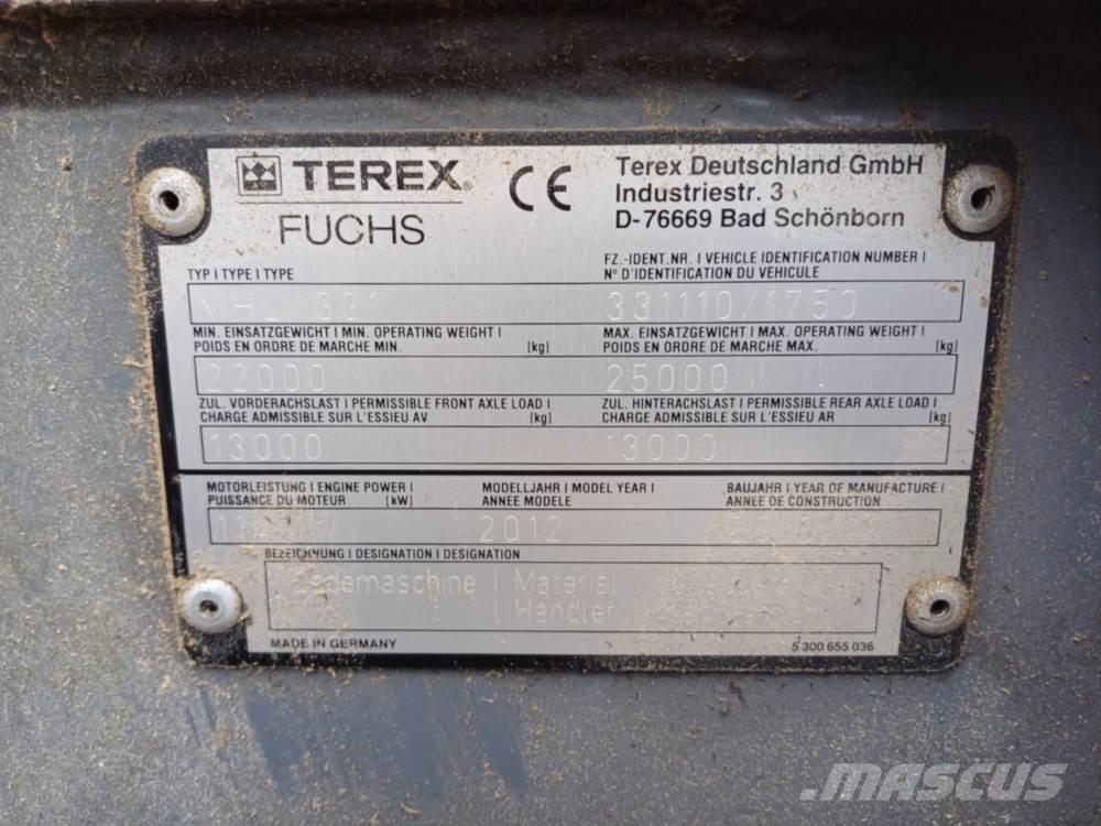 Fuchs MHL 331 Оператори на отпадъци/индустрия
