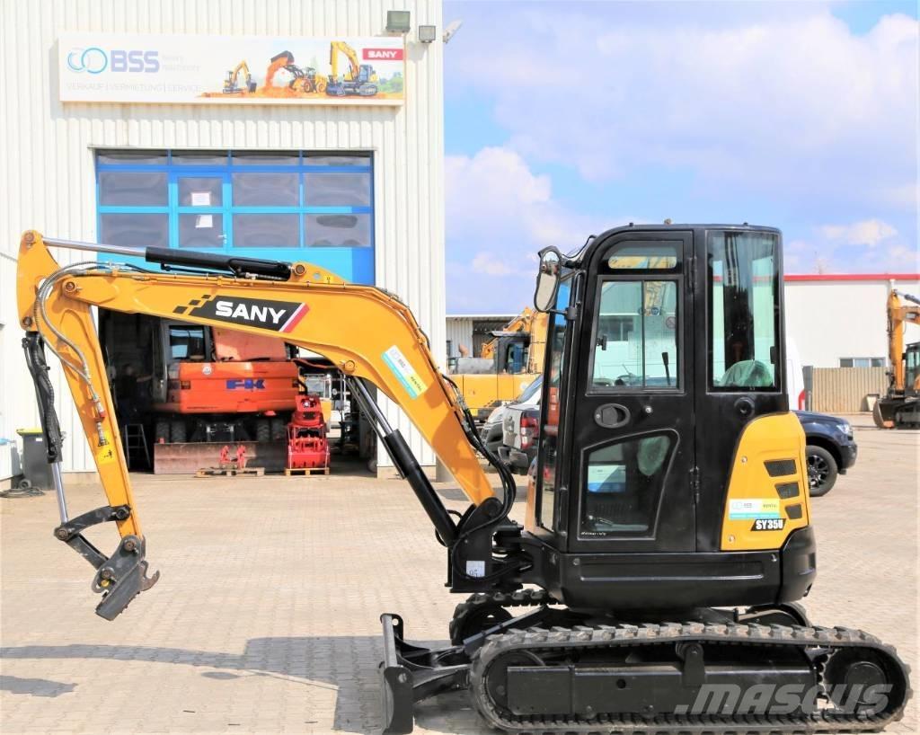 Sany SY 35 U Мини екскаватори < 7 т