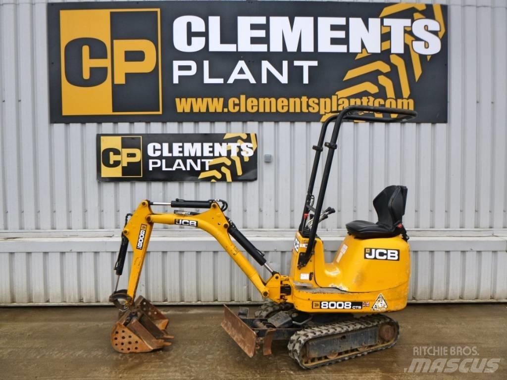JCB 8008 CTS Мини екскаватори < 7 т