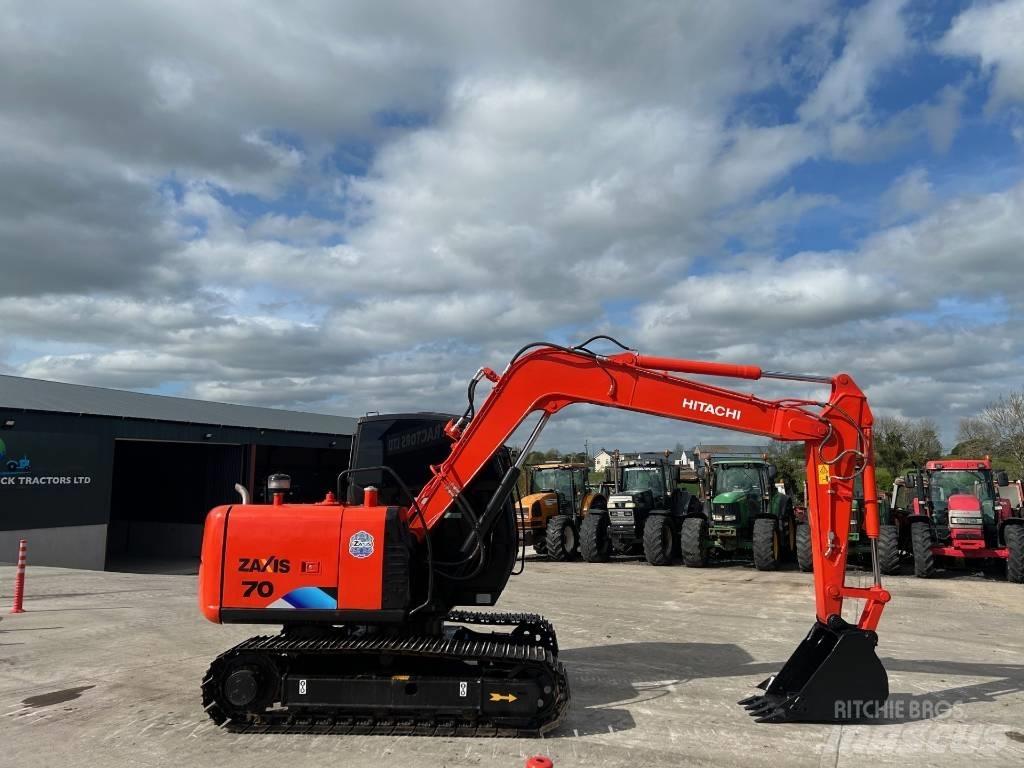 Hitachi Zaxis 70 Верижен екскаватор