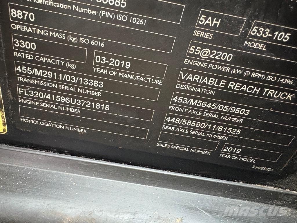 JCB 533-105 Телескопични товарачи